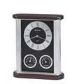 Bulova Belvedere Clock w/ Thermometer & Hygrometer